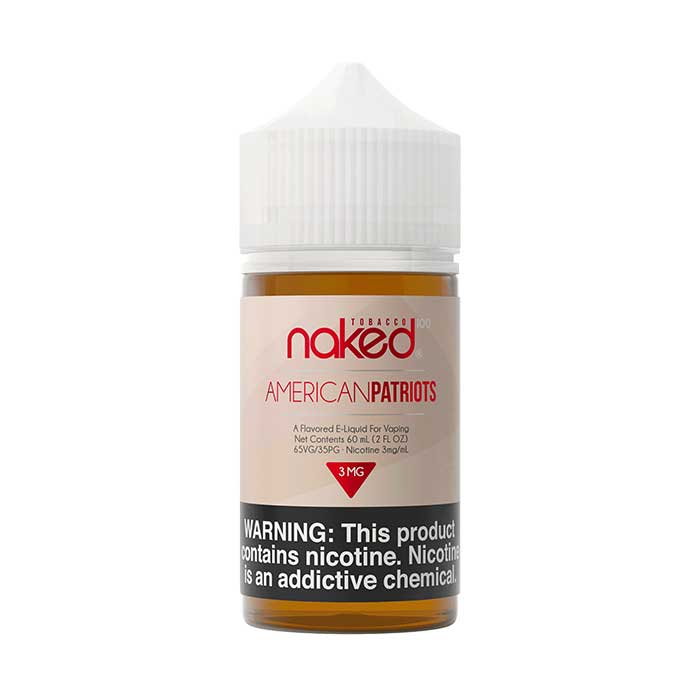 American Patriots - NAKED 100 Tobacco