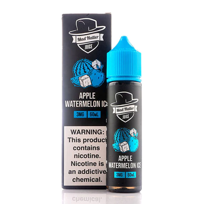 Apple Watermelon Ice - Mad Hatter - 60mL Vape Juice