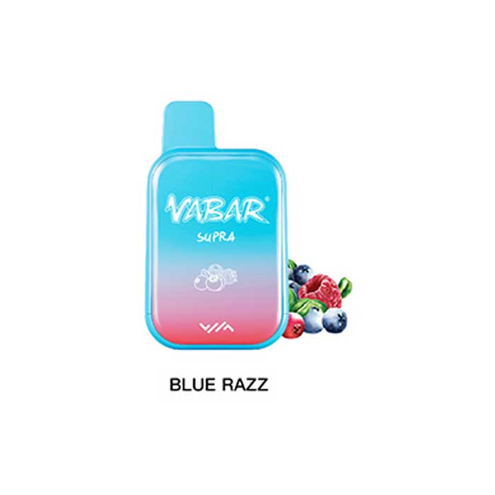 Blue Razz Aloe Passion Fruit Vabar Supra Rechargeable Disposable