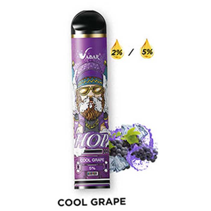 Cool Grape Watermelon Strawberry Ice Vabar HOP Disposable Vape - 2000 Puffs