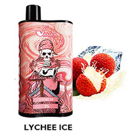 Lychee Ice Vabar Captain Disposable Vape - Vape UAE