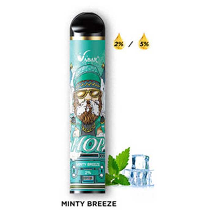 Minty Breeze Vabar HOP Disposable Vape - 2000 Puffs