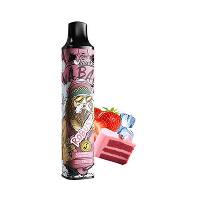 Strawberry Custard Ice Vabar ROBUST Disposable Vape - Vape UAE