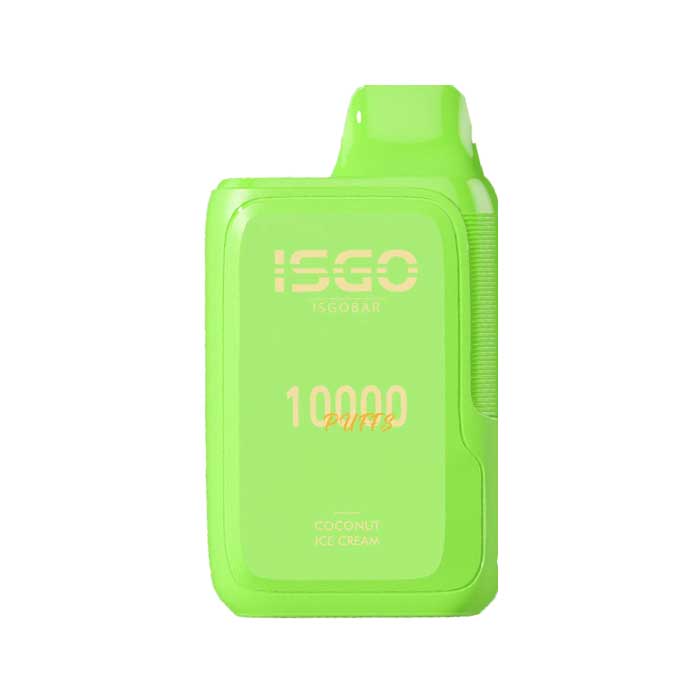 The ISGO BAR a Disposable Vape Coconut Ice Cream