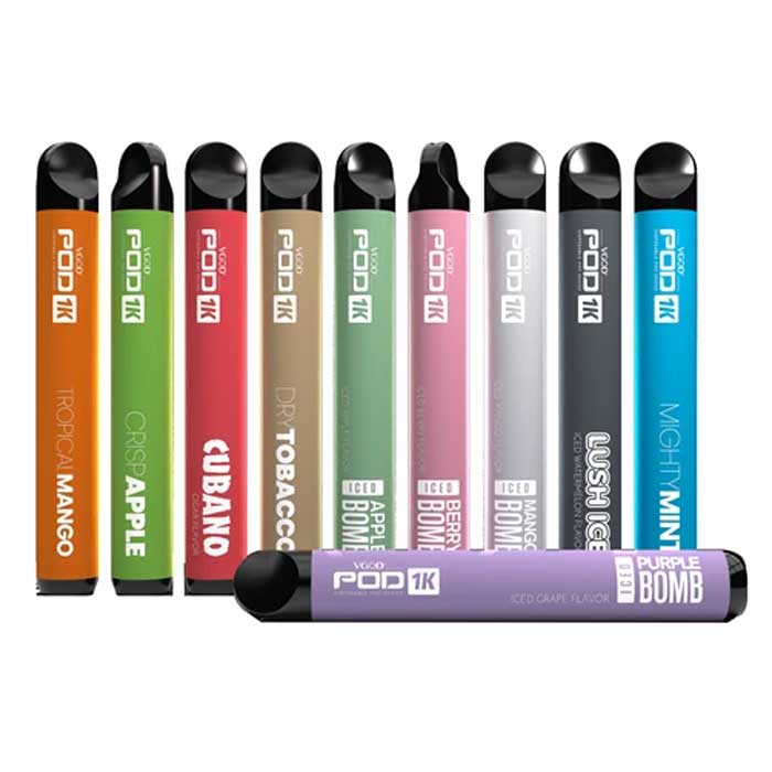 VGOD POD 1K Disposable Vape Pod Device - Apes Vapes UAE