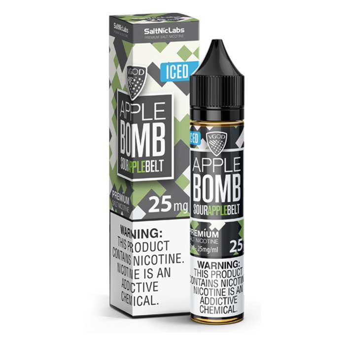 VGOD Iced Apple Bomb SaltNic E Juice 