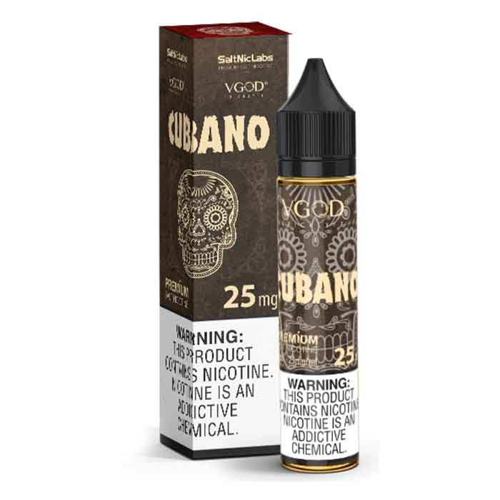 VGOD Cubano SaltNic - 30mL - Apes Vapes UAE