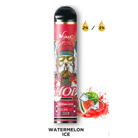 Watermelon Ice Vabar HOP Disposable Vape - 2000 Puffs