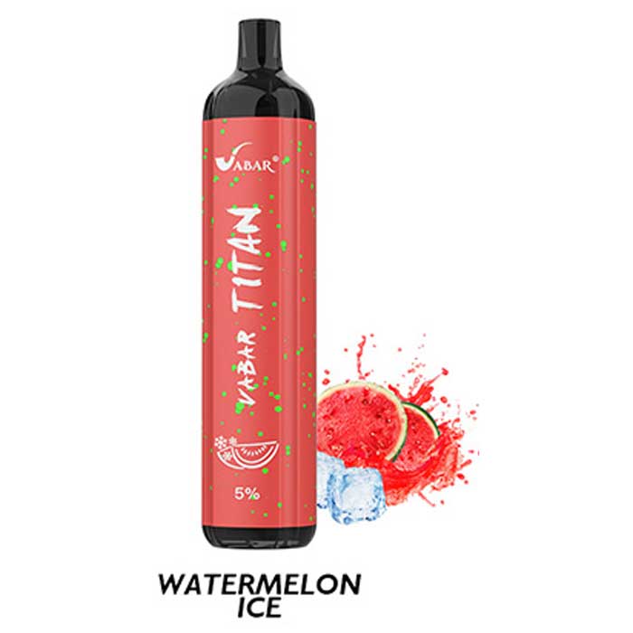 Watermelon Ice Vabar TITAN Disposable Vape - 5000 Puffs - Vapors UAE