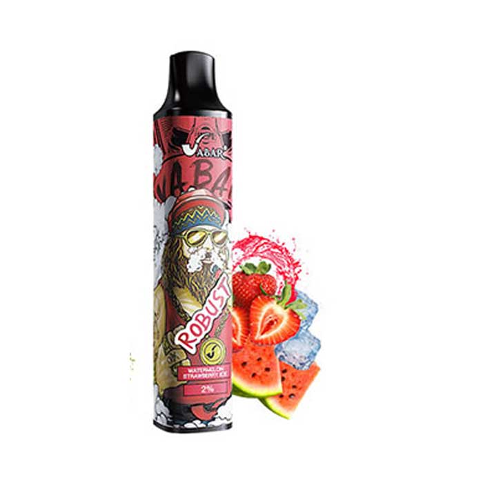 Watermelon Strawberry ice Vabar ROBUST Disposable Vape - Vape UAE